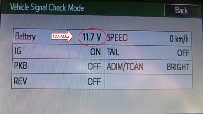 A1.2.5-Vehicle Signal Check Mode