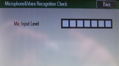 A.1.2.3-Microphone&Voice Recognition Check, beim PIII (FL, ohne Navi)